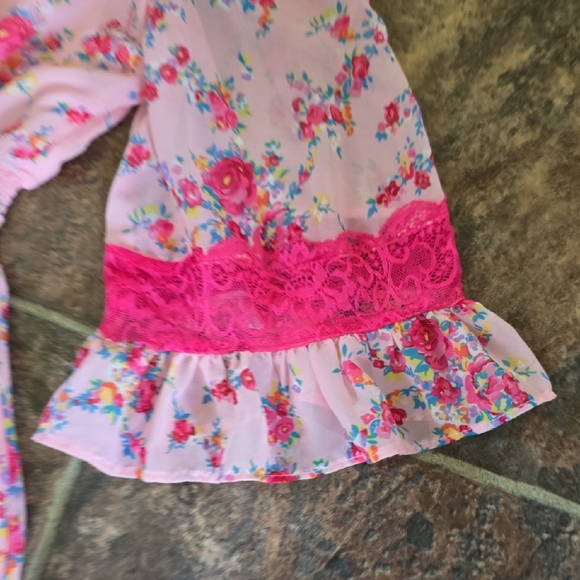 Betsey Johnson Pink Floral Dress - Picture 7 of 15